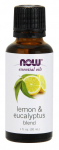 Essential Oil, Lemon & Eucalyptus Blend - 30 ml - NOW Foods