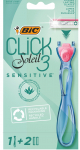 Bic System Moteri&scaron;kas Skustuvas Click Soleil 3 Sensitive 1 vnt.