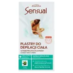 Joanna Sensual Body Wax Strips Aloe 1 pakelis (12 vnt.)