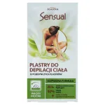 Joanna Sensual Body Wax Strips - stipriems plaukams 1 pakuotė - 12 vnt.