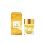 Dermika Luxury Gold 24K Total Benefit Luxury 3D Serum - Jaunystės aktyvatorius dienai ir nakčiai 60g