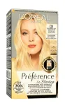 L&rsquo;Or&eacute;al Paris Preference Prague 01 Very Very Light Natural Blonde plaukų dažai
