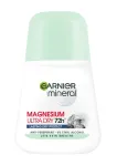 Garnier Mineral Deodorant roll-on Magnesium Ultra Dry 72h - Ilgalaikė Sausa Apsauga 50ml