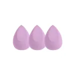 IBRA Blender makeup sponge purple Trio 1 op. - 3 pcs.