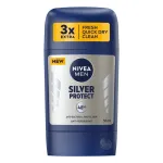 NIVEA Men's deodorant stick SILVER PROTECT 50ml