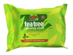 Beauty Formulas Tea Tree Cleansing Wipes for the Face 1 pakelis - 30 vnt.