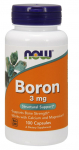 Boron, 3mg - 100 caps - NOW Foods