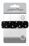 TOP CHOICE Hair clip - automatinis, blizgūs ra&scaron;tai (28540) 1 vnt. - spalvų mi&scaron;inys