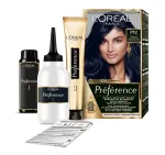 LOREAL Preference plaukų dažai Nr. P12 - Intensyvi mėlyna juoda 1 vnt.