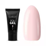 CLARESA Poli Gel Building Gel for Nails - Rožinė 30g