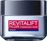 Loreal REVITALIFT FILLER [HA] Naktinis kremas 50ml