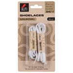 BUTI Shoelaces Batų rai&scaron;teliai (100cm) - Balti 2 poros