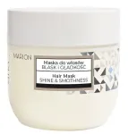 MARION &Scaron;ilkinė plaukų kaukė Blizgesys ir &scaron;velnumas 200 ml