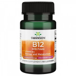 Vitamin B12 with Folate - Vitaminas B12 su folio rūg&scaron;timi - N100 - Swanson