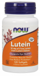 Lutein, 10mg - 120 softgels - NOW Foods