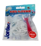 Jordan Kids Flosser Dantų siūlas vaikams 5+ 1 pakuotė - 36 vnt.