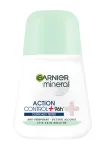 Garnier Mineral Deodorant roll-on Action Control + Klini&scaron;kai I&scaron;bandyta 96h 50ml