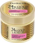 PERFECTA 24K Gold&Rose Oil Prabangus giliai maitinantis kremas-stiprintuvas