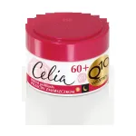 Celia Q10 Vitaminai 60+ Pusiau riebus kremas prie&scaron; rauk&scaron;les dienai ir nakčiai 50ml