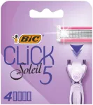 Bic System Cartridge'ai moterims Click Soleil skustuvui 5 1op.-4vnt.
