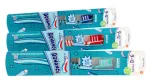 Aquafresh Toothbrush Advance vaikams nuo 9 iki 12 metų 1 vnt (mi&scaron;rios spalvos)