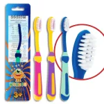 WELLBEE Children's Toothbrush KIDS(3+) Soft - spalvų mi&scaron;inys 1 vnt.