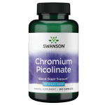 Chromium Picolinate - 200 mcg - N200 - Chromo pikolinatas - Swanson