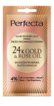 PERFECTA 24K Gold&Rose Oil Intensive regenerating anti-wrinkle face mask 8 ml