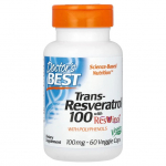 Trans-Resveratrol with ResVinol, 100mg - 60 vcaps - Doctor's Best