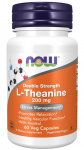 Double Strength L-Theanine, 200mg - 60 vcaps - NOW Foods