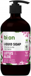 BIO NATURELL Creamy liquid soap with pump Lotus and Aloe Vera 473 ml
