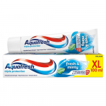 AQUAFRESH Triple Protection Toothpaste &Scaron;viežias ir Mėtų 100 ml (XL)