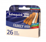 Salvequick Plasters Family Mix 1 pack - 26 vnt.