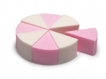 DONEGAL COSMETIC SPONGE, trikampis, 8 vnt (4300)
