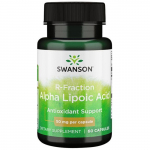 R-Fraction Alpha Lipoic Acid - Alfa lipoinė rūg&scaron;tis - 50 mg - N60 - Swanson