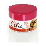 Celia Q10 Vitaminai 50+ Pusiau riebus kremas prie&scaron; rauk&scaron;les dienai ir nakčiai 50ml