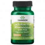 Lactobacillus Rhamnosus with FOS - Probiotikai - 5 mlrd. - N60 - Swanson