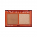 PASTEL Bronzer Highlighter Set Face Contouring Set No. 01 - Sun Kissed 1pc.