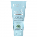 EVELINE Fresh Beauty Drėkinantis Micelinis Gelis Veido Valymui Niacinamido 150ml