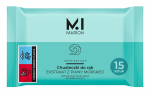 MARION Sea Foam Refreshing Wipes 15 vnt.