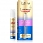 Eveline bioHYALURON 3xRetinol System Kremas nuo rauk&scaron;lių akių ir vokų ritinėlis 15ml