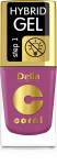 Delia Cosmetics Coral Hybrid Gel Nagų Lakas Nr. 70 11ml