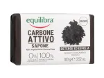 Equilibra Carbone Attivo Valymo muilas 100% augalinis su aktyvuota anglimi 100g