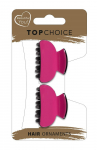 TOP CHOICE Shine hair clamps (28434) 1 op. - 2 pcs. - mix colors