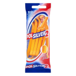 POLSILVER 2 Double blade razors 1 op. - 10 pcs.