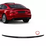 AUDI A5 B8 spoileris sportback, blizgus juodas (09-16)