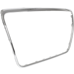 Audi A3 8P 08-12 grotelių rėmelis tarp priekinių žibintų chromuotas