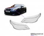 Žibintų stiklai skirti BMW E60 / E61, be antakio