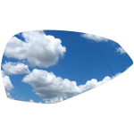 Audi A5 F5 2016- &Scaron;ildomas veidrodėlio įdėklas de&scaron;inėje