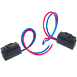 Audi A6 C5 97-05 priekinių kairių ir de&scaron;inių durų užrakto mygtukų (mikrojungiklių) 2 vnt. komplektas